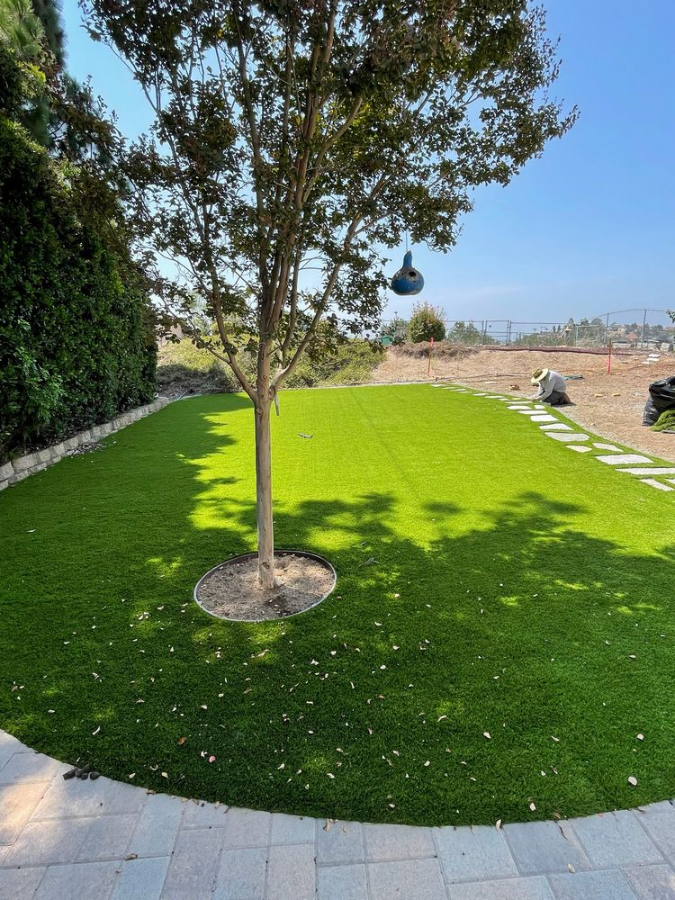 Backyard Remodel with Artificial Turf in San Marcos, CA (3)
